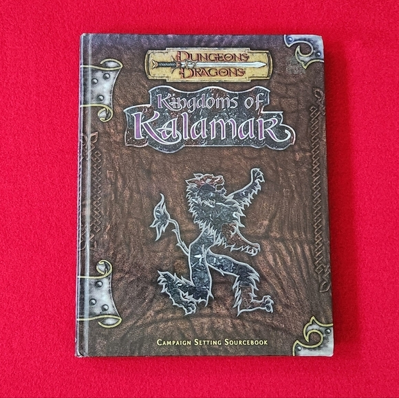 Dungeons & Dragons: Kingdoms of Kalamar Sourcebook – Hardcover Campaign Setting - Picture 1 of 15